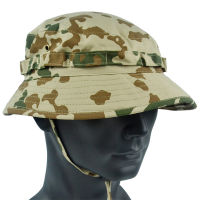 Military Tactical Boonie Hats Hunting Sun Fishing Hat Outdoor Camouflage Bobble Cap Hiking Fisherman Sniper Ghillie Bucket Hats2023