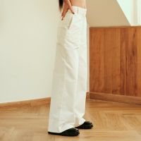 Silky wide leg pants