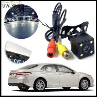 UWLYWX CMOS IP68การมองเห็นได้ในเวลากลางคืนสำรองข้อมูล4LED 170องศา12V Kamera Spion รถยนต์กันน้ำถอยหลังจอดรถ