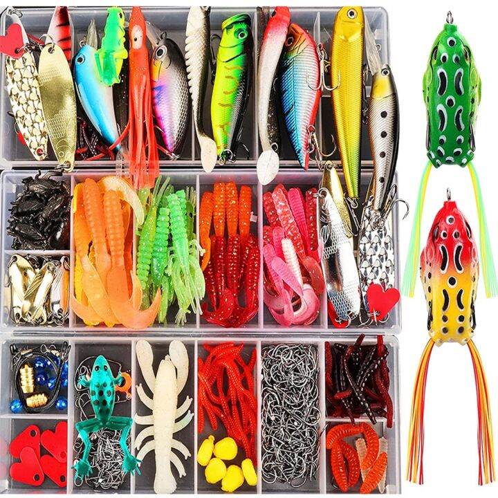 mixed-fishing-lure-set-78-375pcs-artificial-bait-floating-swing-crankbait-wobblers-bionic-crank-lures-fishing-tackle-accessories