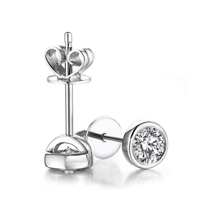 loewe-rom-genuine-2023-s925-sterling-silver-explosion-style-sweet-and-fashionable-round-bubble-stud-earrings-anti-allergic-no-fading-simple-earrings-for-men-and-women-of-the-same-styleth