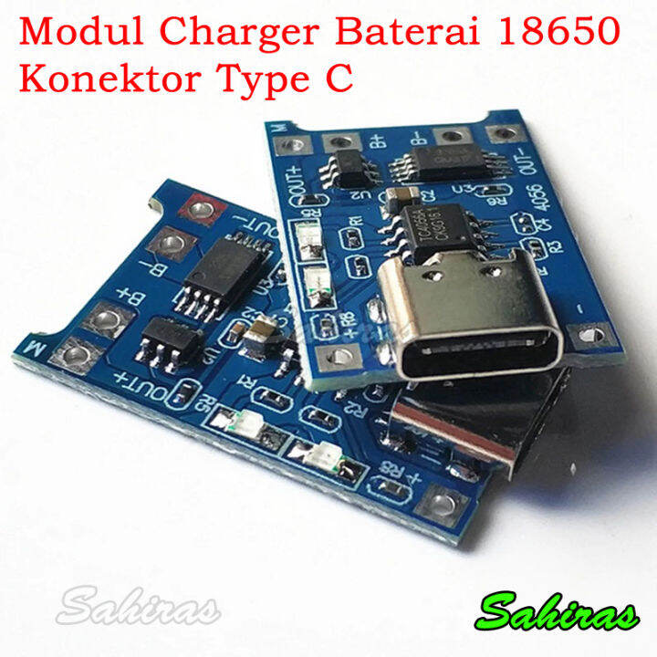 Modul Charger TP405 Ces Baterai 18650 Dengan Proteksi Tipe USB Type C