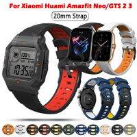 HOT QPAPSLOWPAH 607Amazfit Gts-นาฬิกาอัจฉริยะ-Aliexpress สายรัดซิลิโคน20มม. Huami Amazfit แถบซิลิโคน Gts Xiaomi