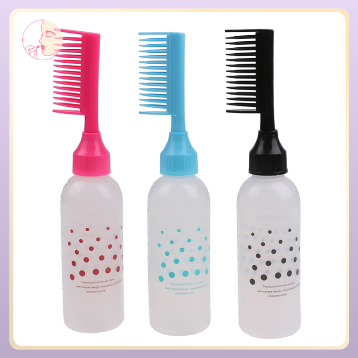 『YOVIP』 200ml Plastic Hair Dye Shampoo Bottle Applicator with Graduated