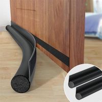 1 PC 96CM Door Bottoom Seal Strip Flexible Wind Noise Reduction Stopper Under Door Sealing Blocker Door Weatherstrip Decoration