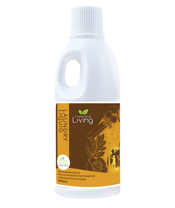 conscious-living-น้ำยาซักผ้า-โพรไบโอติกส์-natural-plants-amp-fruits-laundry-liquid-500-ml