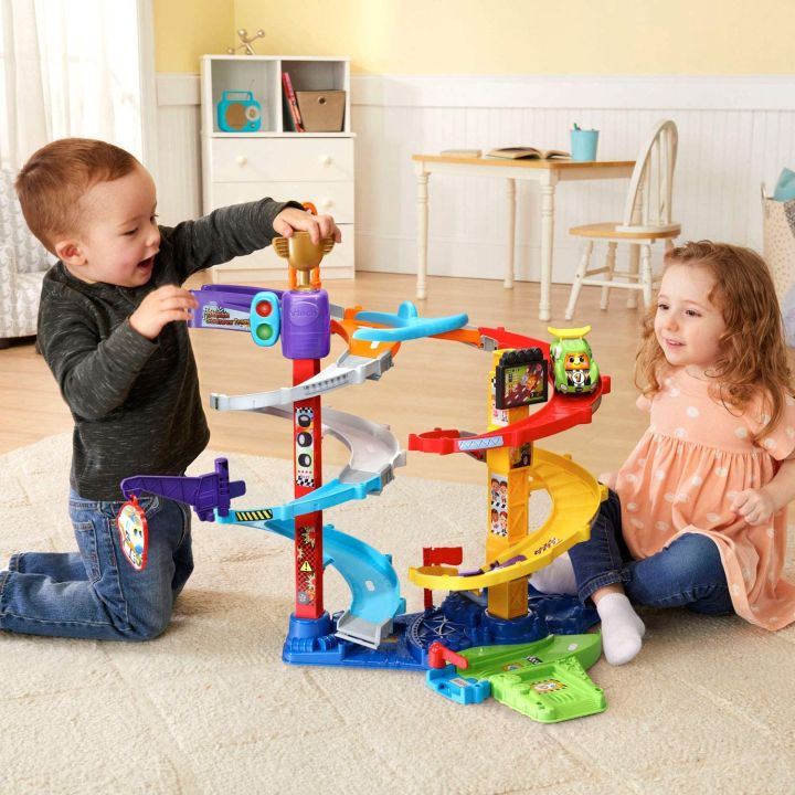 สุดยอดหอคอยรถ-vtech-go-go-smart-wheels-ultimate-corkscrew-tower-ราคา-1-990-บาท