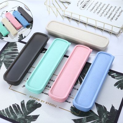 1Piece Tableware Set New Travel camping Stainless Steel Cutlery Portable box case Picnic Outdoor Usage Cute Stationery Box Flatware Sets