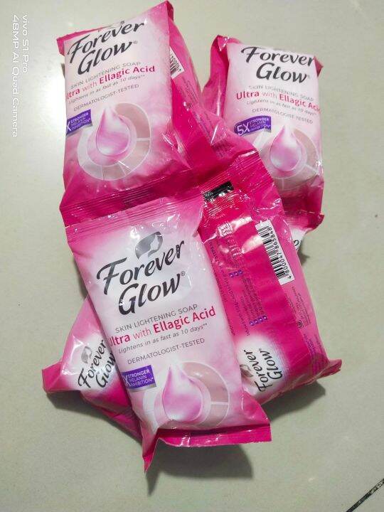 Forever Glow Skin Lightening soap 60g Ultra with Ellagic Acid Lazada PH