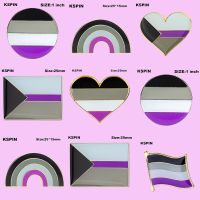 New Gay Pride Flag Lapel Pin Flag badge Brooch Pins Badges Fashion Brooches Pins