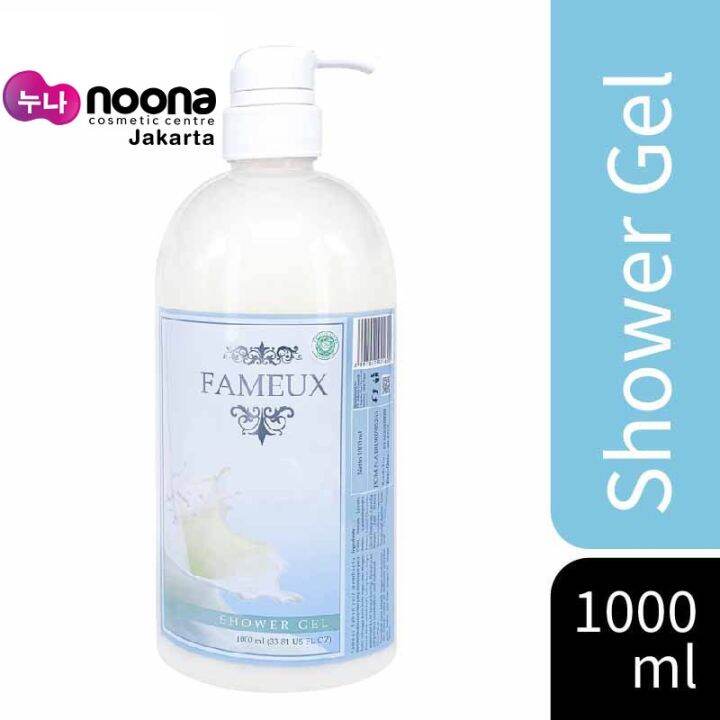 FAMEUX SHOWER GEL WHITE 1000ML / N000870 Lazada Indonesia