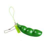 Decompressions Edamame Toys Squishy Squeeze Peas Beans Keychain Squeeze Stress Antistress Toys Cute Stress Adult Toy Key Chain enjoyable