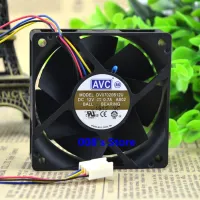 New CPU Cooler Fan For DV07020B12U 70mm 7cm 70x70x20mm DC 12V 0.7A AS02 Dual Ball Bearing Server Inverter Cooling 4500RPM