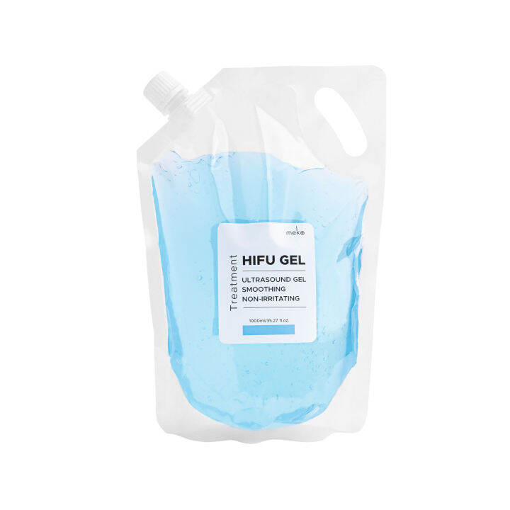 effervescent gel (hifu gel gel used at meko clinic) for highpressure