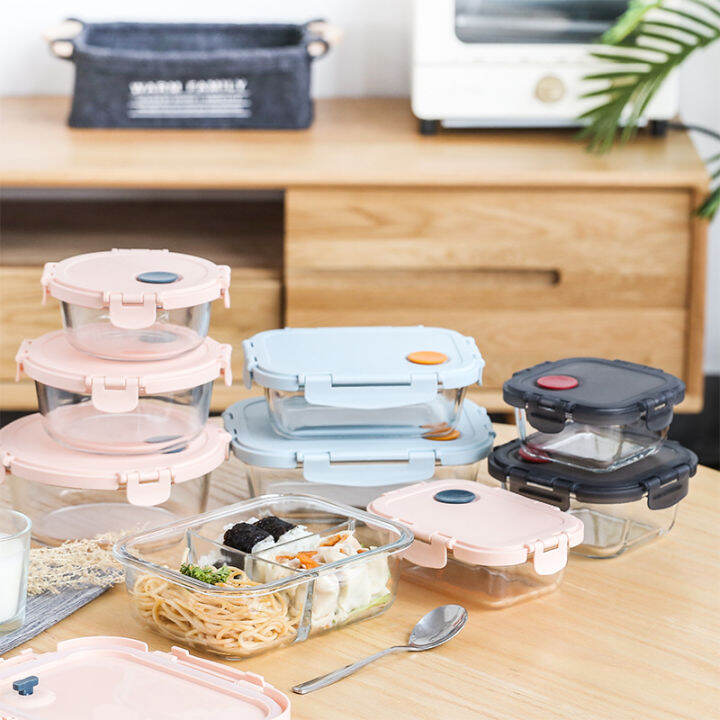 glass-lunch-box-for-office-kids-student-meal-prep-containers-microwave-bento-box-with-compartment-food-eco-leakproof-storage-box