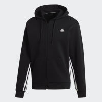 adidas เสื้อฮู้ด  MUST HAVES 3-STRIPES DX7657 (Black)