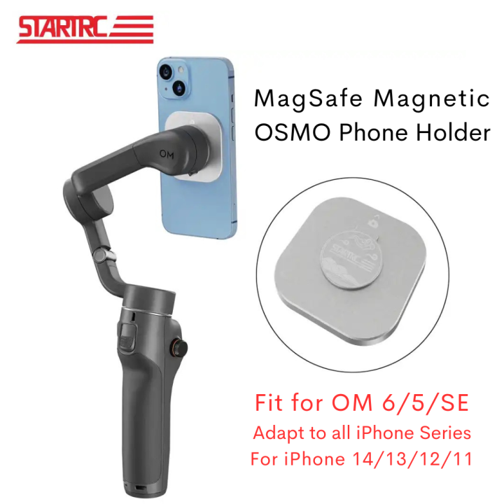startrc-universal-magsafe-mobile-phone-magnetic-suction-holder-dji-osmo-se-om-5-om-6-for-iphone-14-13-12-11