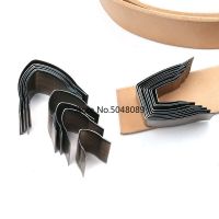 Japan Steel Blade DIY leather craft belt end flat/sharp end die cut mould knife set Punching Hand Tools sharp Cutter 15-40mm