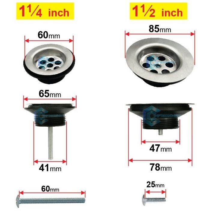 Waste Kitchen Sink 1 1 2 40mm OR Bathroom Basin Waste 1 1 4 32mm   9bed7e18e03d9df59e4ed9fa873c6305  720x720q80 