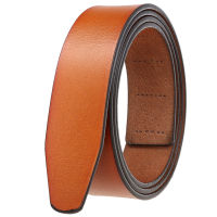 Men Belt Strap ใหม่3.5ซม.ผู้ชายวัวหนังเข็มขัดกางเกงยีนส์ชายกางเกงรัดเข็มขัดอัตโนมัติสำหรับชาย110-130ซม.(เฉพาะแถบไม่มีหัวเข็มขัด)