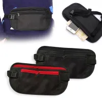 {PYAO Travel Department Store}Unisex Running Waist Bag Sport Anti Theft Invisible Fanny Pack ID Card Key Cycling Phone Storage Holder Pouch For Women Men