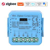 QS-Zigbee Wifi-ECC02 Tuya Zigbeewifi ม่านสวิทช์โมดูลสำหรับลูกกลิ้งชัตเตอร์ผ้าม่านมอเตอร์สมาร์ทหน้าแรก Home Alexa ควบคุม