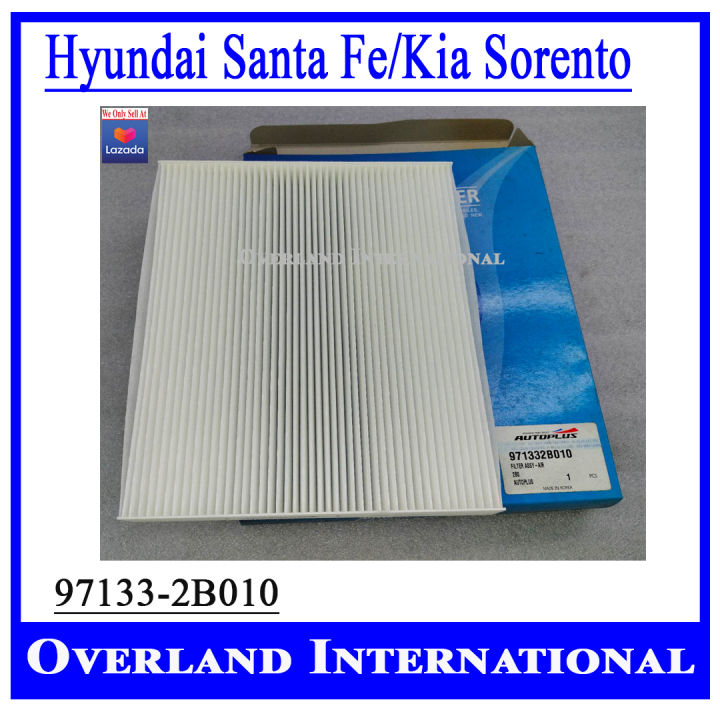 AIRCON CABIN FILTER Hyundai Santa Fe 2006-2009/ Kia Sorento 2007 97133 ...