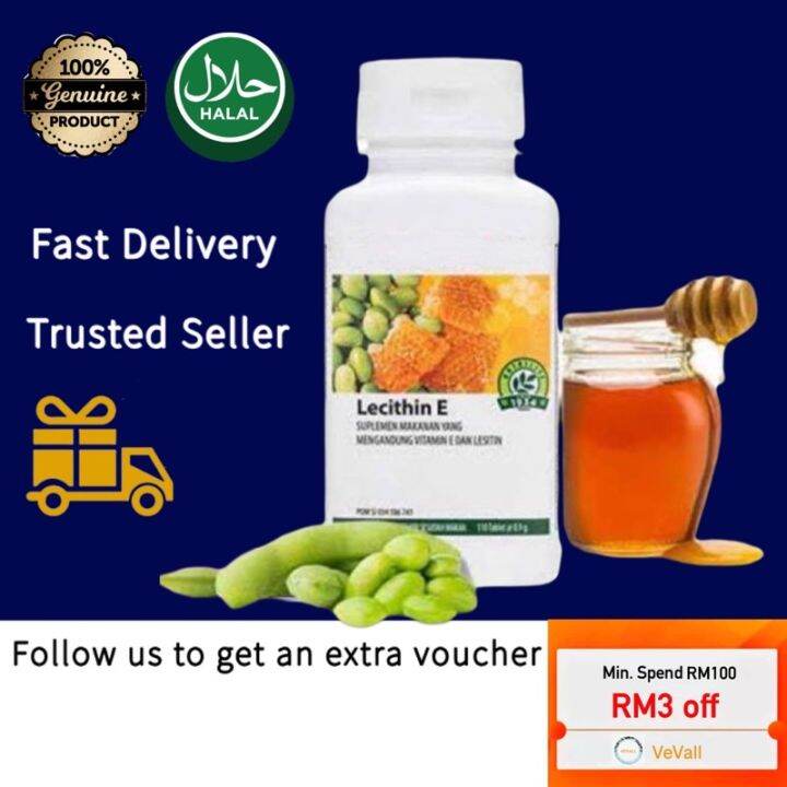 Amway Nutrilite Lecithin E 150 Tablets Loss Weight Badan Kurus Lazada