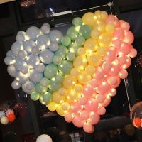 [COD] Ins macaron gradient three-dimensional love balloon moon proposal confession birthday wedding room decoration