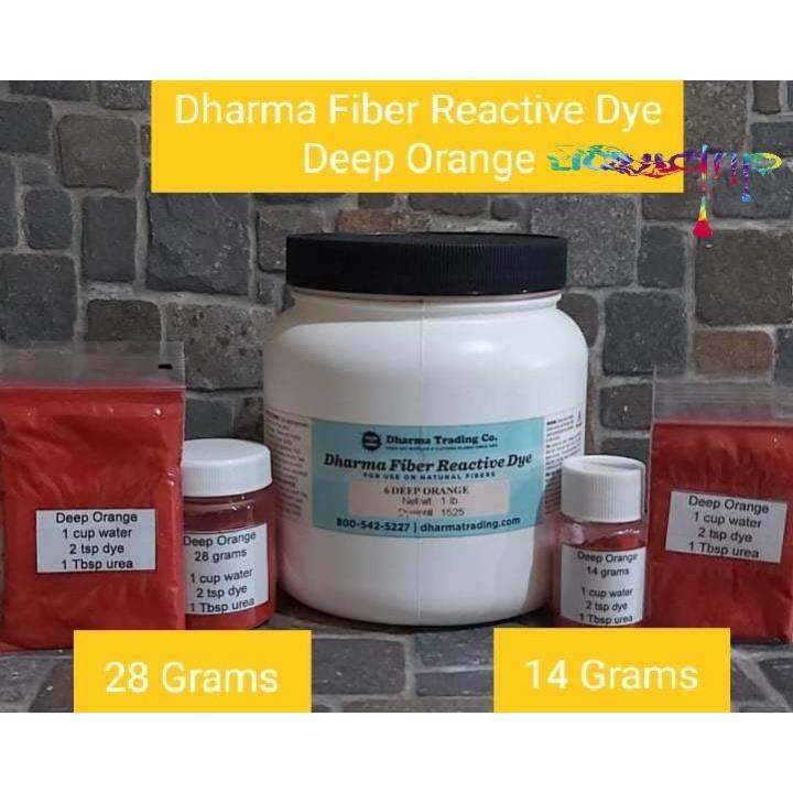 [Hot Sales] (Deep Orange) - Dharma Fiber Reactive Procion Dye | Lazada PH