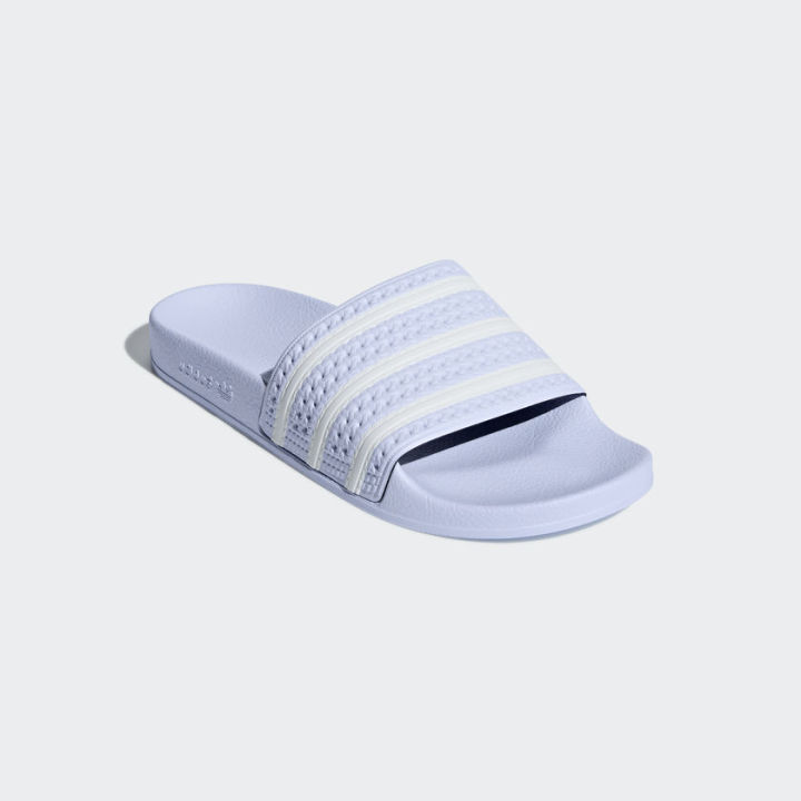 รองเท้าแตะ-adidas-adilette-slides-สีฟ้าแถบขาว