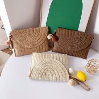 -gh230522g Wheat straw hand-woven straw BaoMinZu hand bag shoulder wind worn handbag seaside holiday beach bag