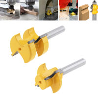 2Pcs T-Shaped Square Toothed Floor Panel Milling Cutter เครื่องตัดไม้