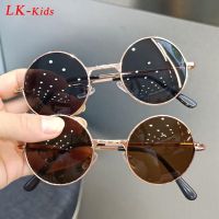 【hot】 2022 Kids Driving Glasses Goggles Small Round Sunglasses Children Boys Baby UV400