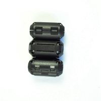 60 Pcs Movable 7mm Inner Diameter Black Ferrite Core Ring Cable Clip