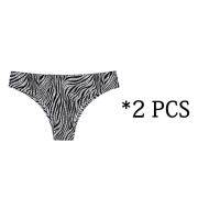 Thongs Woman Panties Seamless Leopard Underwear Woman Sport Print Female T-back G-string Thongs For Woman Underpants