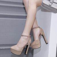 CODaith62sfe Round Toe High Heel Platform Sandals Women Sizes 34 -40