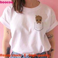 【On Clearance】baby groot  NEW สไตล์เกาหลี Quality Compression เสื้อยืด oversizes เสื้อเชิ้ต blouse Animation Ti