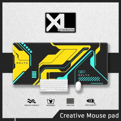 X-L | Mousepad | Delta | Extended | Large | Anime | Cute | Deskpad | Keyboard Pad Mat | Stitched Edge Deskmat | Gaming Mouse Pad