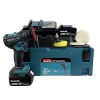 MAKITA รุ่น DPV300RTJ ขัดเงาขนแกะ 3"(75 มิล) 18V (ตัวเครื่อง DPV300 + แบตเตอรี่ BL1850Bx2 + แท่นชาร์จ DC18RC)