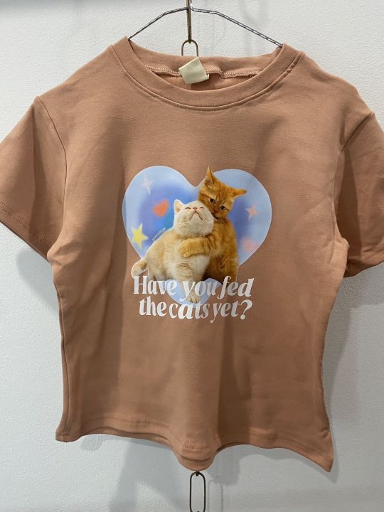 เสื้อ-crop-have-you-fed-the-cats-yet