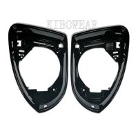 Rivento Del Telaio Allogamento Gio Specchio Laterale Nero Lucido Per VW Golf 7 MK7 7.5 GTI Passat B7 B8 Arteon Jetta MK6 Scirocco GTD R