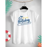 เสื้อยืดสกรีนลาย Welcome Holiday