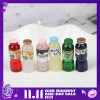 ToyToyse 5Pcs 1:12 Dollhouse ขวดเครื่องดื่มขนาดเล็กบ้านตุ๊กตาอุปกรณ์ครัว