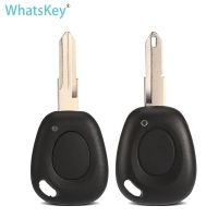 WhatsKey 1 Button Remote Car Key Shell For Renault Kangoo Trafic Laguna Megane Scenic 1 2 3 Espace Clio Replacement Case Cover