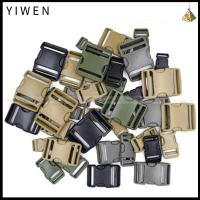 YIWEN 1/2pcs มี3สี หัวเข็มขัดปล่อยด้านข้าง พลาสติกทำจากพลาสติก เส้นผ่านศูนย์กลางภายใน20/25/38/50มม สายคล้องคอสุนัข ที่มีคุณภาพสูง หัวเข็มขัดโค้งมน เครื่องมือกลางแจ้งสำหรับกิจกรรมกลางแจ้ง