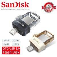 LOCAL STOCKSanDisk OTG 16GB/32GB/64GB/128GB Ultra Dual Flash Drive m3.0 for Android Devices and Computers - microUSB