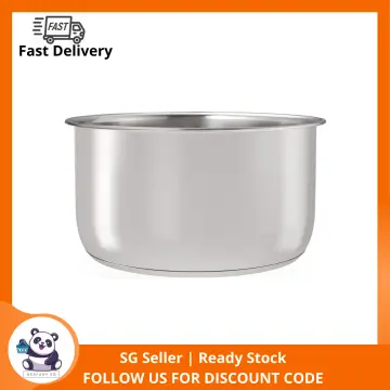 Goldlion Stainless Steel Inner Pot Compatible with Ninja Foodi 8