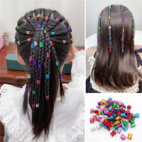 Boho Hair Decorations Silver Hair Accessories Dirty Braids Beads Dreadlock Hair Rings Hairpin Tubes