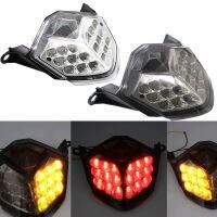 ไฟท้าย LED รถจักรยานวิบากโมโตครอสไฟ LED สำหรับ Kawasaki Z750 2007-2012 Z1000 ZX6R 09-11-1